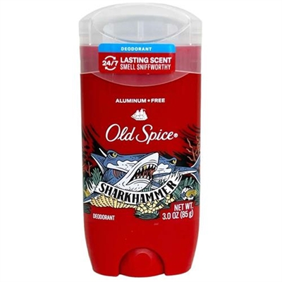 Old Spice Sharkhammer Aluminum Free Deodorant 3oz / 85g