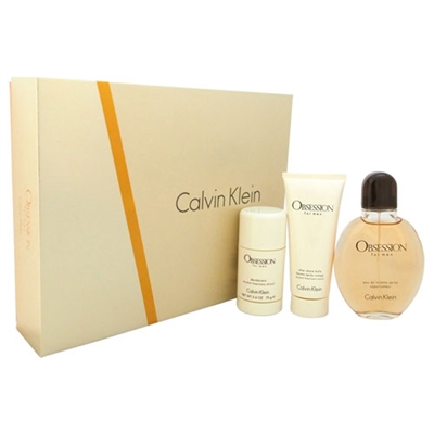 Obsession by Calvin Klein for Men 3 Piece Gift Set