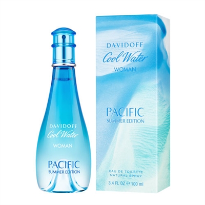 Cool Water Pacific Summer Edition by Zino Davidoff for Women 3.4oz